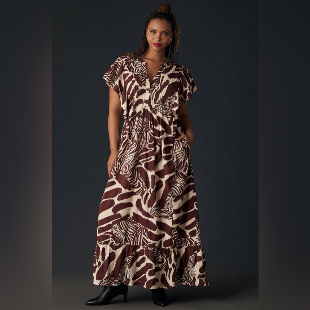 NWT Anthropologie Maeve Cassandra Maxi Dress Size M Medium NEW